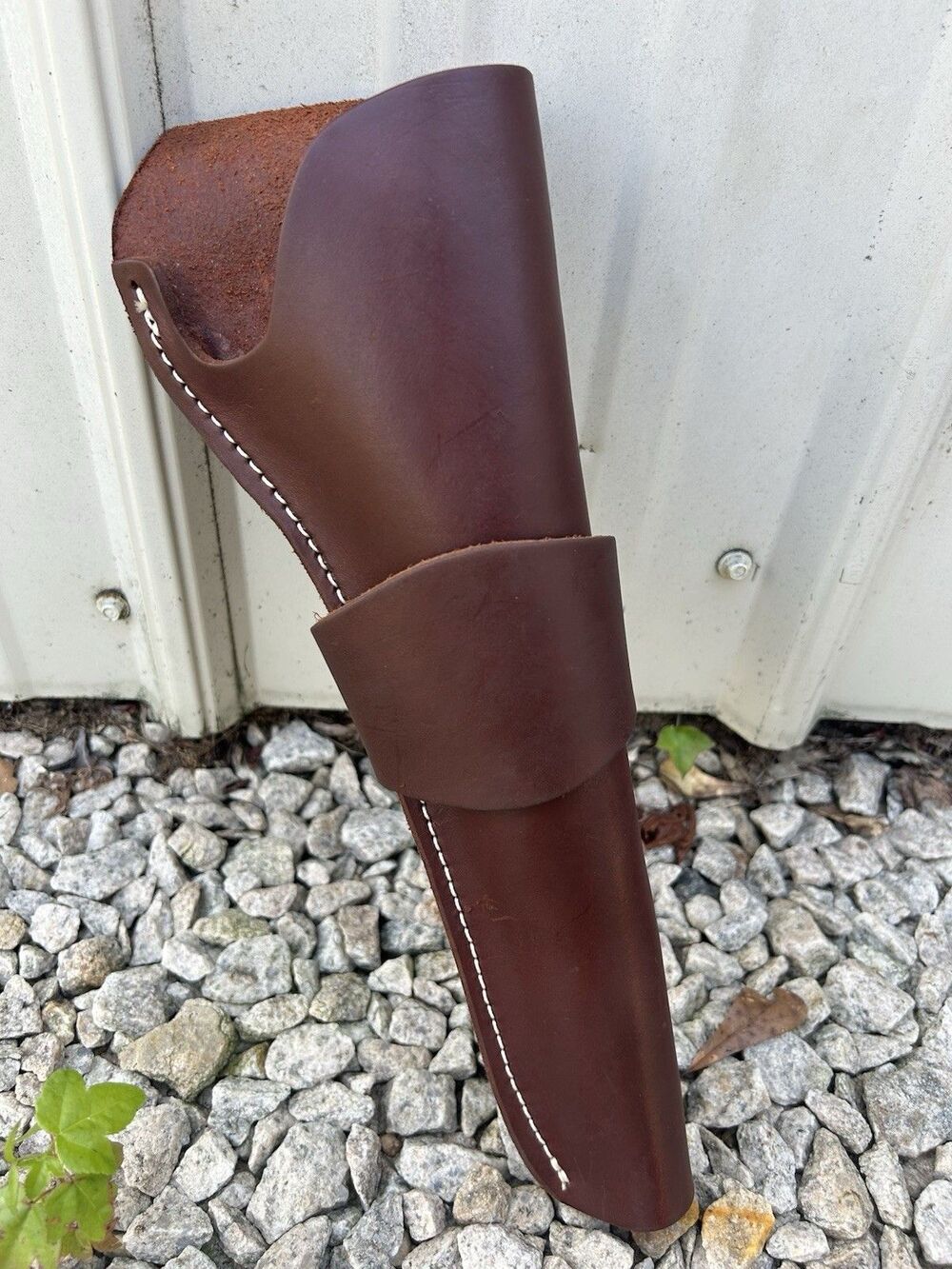 Cabela's Right Hand Brown Leather Tactical Western Pistol Gun Holster 28001